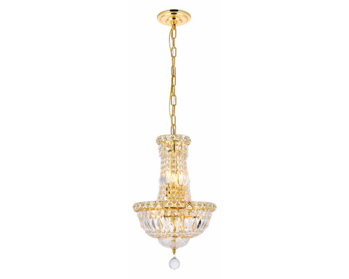 Elegant Pendant Light - Gold, L 12" (V2528D12G-RC)