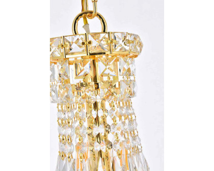 Elegant Pendant Light - Gold, L 12" (V2528D12G-RC)