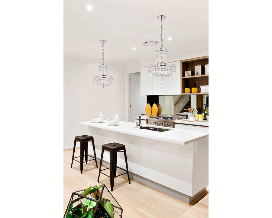 Elegant Pendant Light - Chrome, L 14" (V2528D14C-RC)