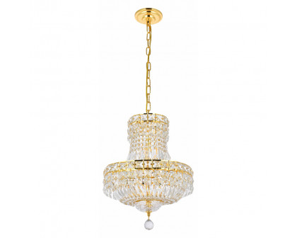 Elegant Pendant Light - Gold, L 14" (V2528D14G-RC)