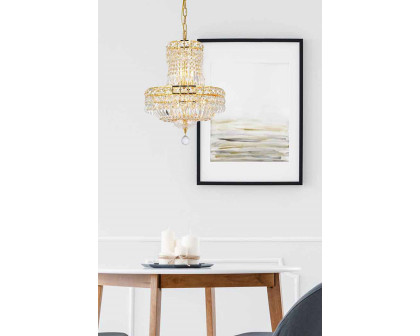 Elegant Pendant Light - Gold, L 14" (V2528D14G-RC)