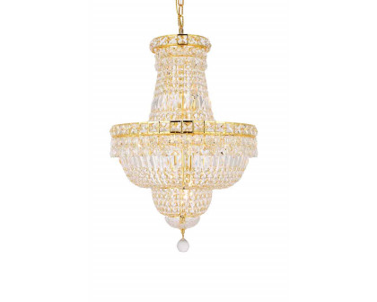 Elegant Pendant Light - Gold, L 18" (V2528D18G-RC)