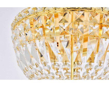 Elegant Flush Mount Light - Gold, L 14" (V2528F14G-RC)