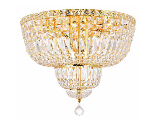 Elegant Flush Mount Light - Gold, L 20" (V2528F20G-RC)