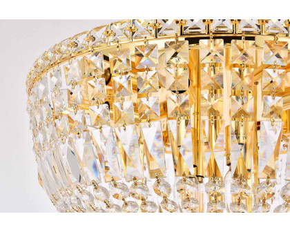 Elegant Flush Mount Light - Gold, L 20" (V2528F20G-RC)