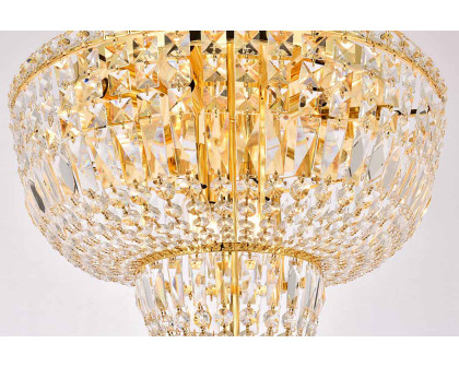 Elegant Flush Mount Light - Gold, L 20" (V2528F20G-RC)