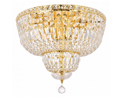 Elegant Flush Mount Light - Gold, L 20" (V2528F20G-RC)