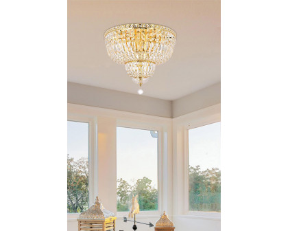 Elegant Flush Mount Light - Gold, L 20" (V2528F20G-RC)