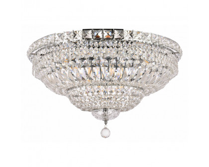 Elegant Flush Mount Light - Chrome, L 24" (V2528F24C-RC)