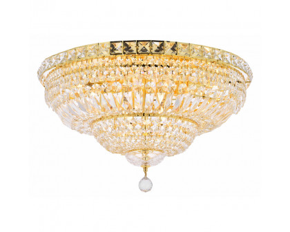 Elegant Flush Mount Light - Gold, L 24" (V2528F24G-RC)