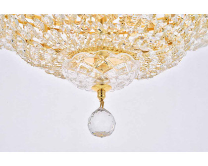 Elegant Flush Mount Light - Gold, L 24" (V2528F24G-RC)