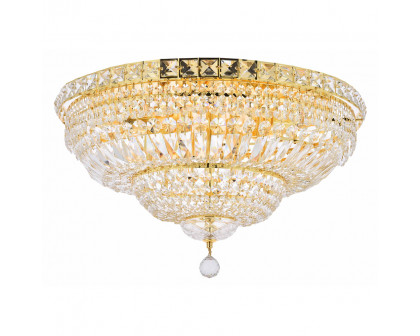 Elegant Flush Mount Light - Gold, L 24" (V2528F24G-RC)