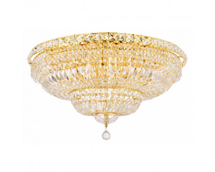 Elegant Flush Mount Light - Gold, L 30" (V2528F30G-RC)