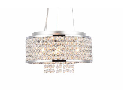 Elegant Pendant Light - Chrome, L 12" (V2914D12C-RC)