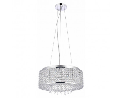 Elegant Pendant Light - Chrome, L 16" (V2914D16C-RC)