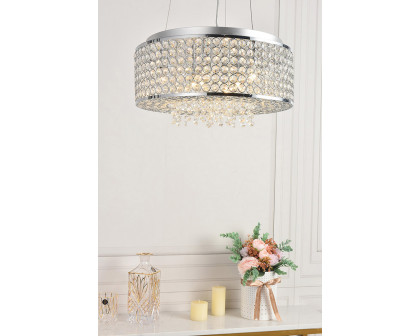 Elegant Pendant Light - Chrome, L 16" (V2914D16C-RC)