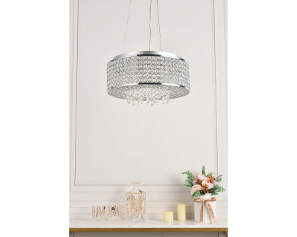 Elegant Pendant Light - Chrome, L 16" (V2914D16C-RC)