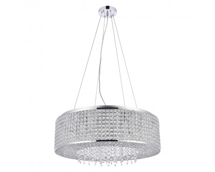 Elegant Pendant Light - Chrome, L 24" (V2914D24C-RC)