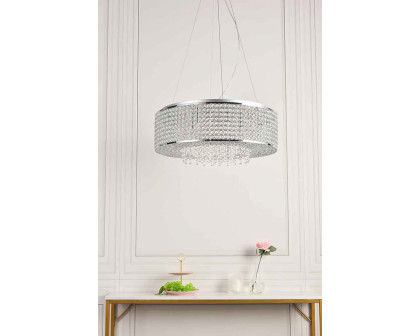 Elegant Pendant Light - Chrome, L 24" (V2914D24C-RC)