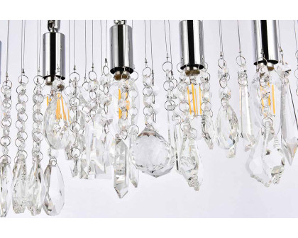 Elegant Chandelier - Chrome, L 40" (V3100D40C-RC)