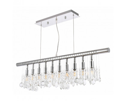 Elegant Chandelier - Chrome, L 40" (V3100D40C-RC)