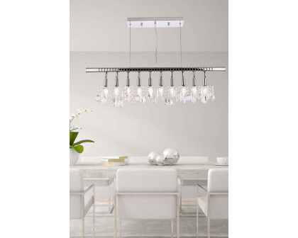 Elegant Chandelier - Chrome, L 40" (V3100D40C-RC)