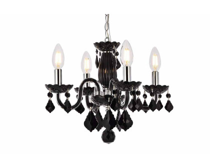 Elegant Pendant Light - Black/Jet (V7804D15B-JT-RC)