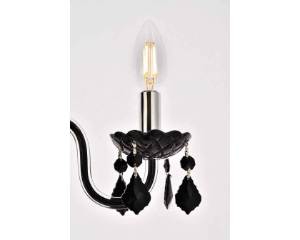 Elegant Pendant Light - Black/Jet (V7804D15B-JT-RC)