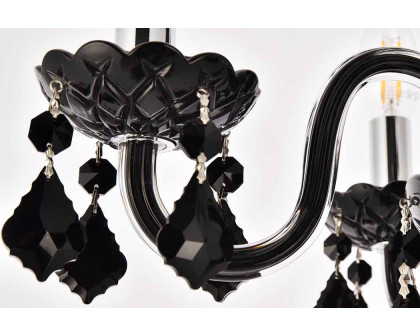 Elegant Pendant Light - Black/Jet (V7804D15B-JT-RC)