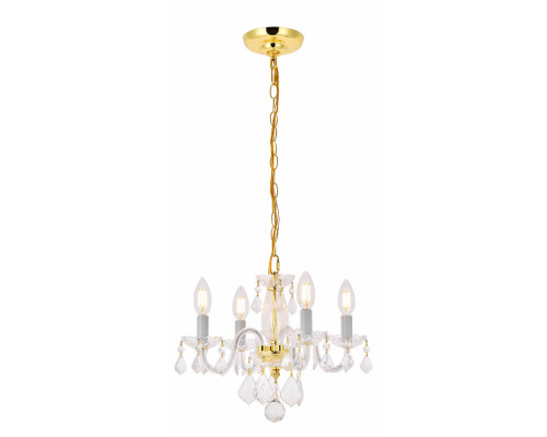 Elegant Pendant Light - Gold (V7804D15G-RC)