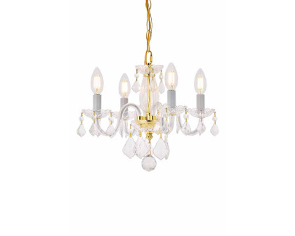 Elegant Pendant Light - Gold (V7804D15G-RC)