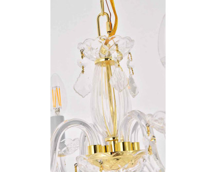 Elegant Pendant Light - Gold (V7804D15G-RC)