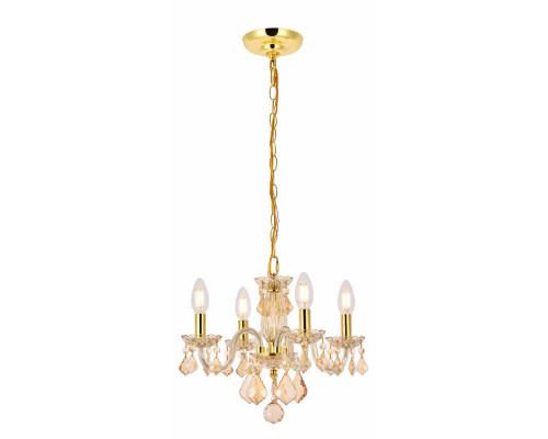 Elegant Pendant Light - Golden Shadow (V7804D15GS-GS-RC)