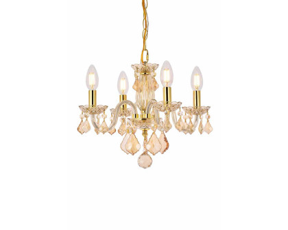 Elegant Pendant Light - Golden Shadow (V7804D15GS-GS-RC)