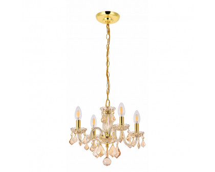 Elegant Pendant Light - Golden Shadow (V7804D15GS-GS-RC)