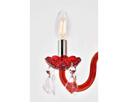 Elegant Pendant Light - Red (V7804D15RD-RC)