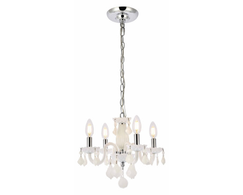 Elegant Pendant Light - White (V7804D15WH-WH-RC)