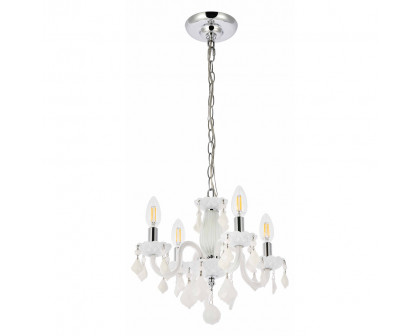 Elegant Pendant Light - White (V7804D15WH-WH-RC)