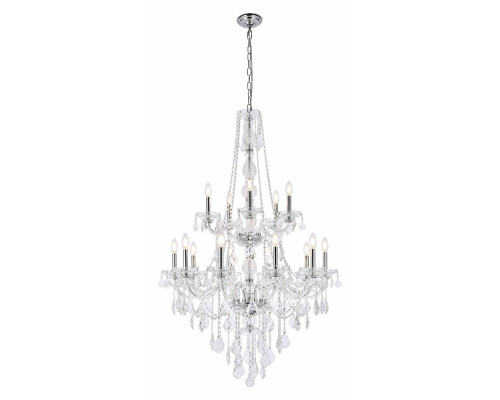 Elegant Chandelier - Chrome (V7815G33C-RC)