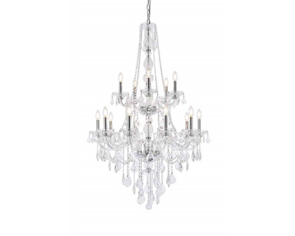 Elegant Chandelier - Chrome (V7815G33C-RC)