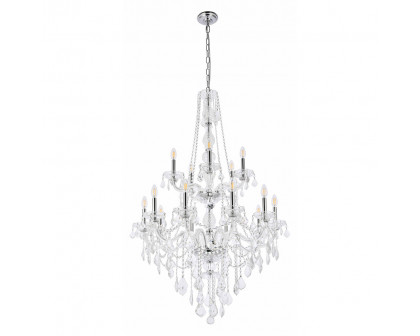 Elegant Chandelier - Chrome (V7815G33C-RC)