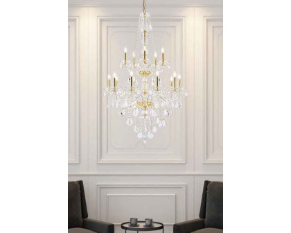 Elegant Chandelier - Gold (V7815G33G-RC)