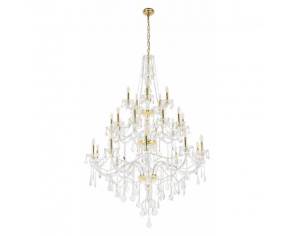 Elegant Chandelier - Gold/EC (V7825G43G-EC)