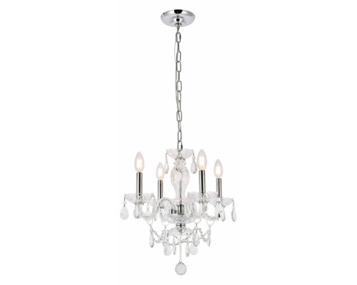 Elegant Pendant Light - Chrome (V7834D17C-RC)