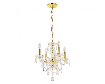 Elegant Pendant Light - Gold (V7834D17G-RC)