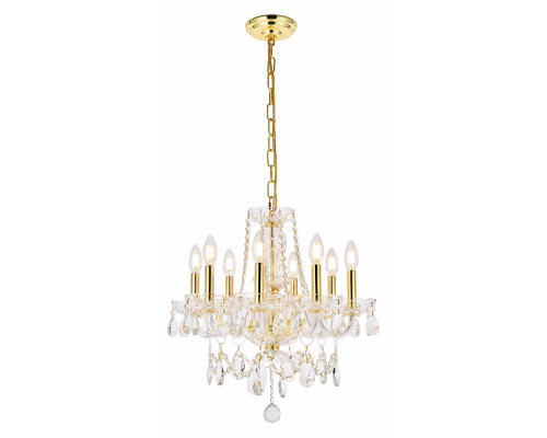 Elegant Chandelier - Gold (V7838D20G-RC)