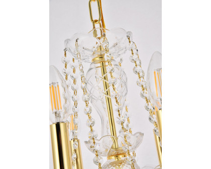 Elegant Chandelier - Gold (V7838D20G-RC)