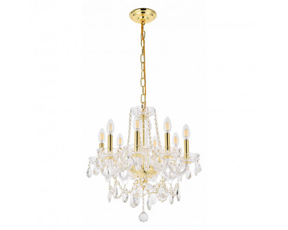 Elegant Chandelier - Gold (V7838D20G-RC)