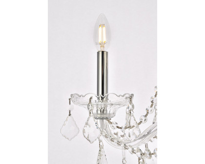 Elegant Chandelier - Chrome, L 21" (V7855D21C-RC)