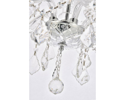 Elegant Chandelier - Chrome, L 21" (V7855D21C-RC)